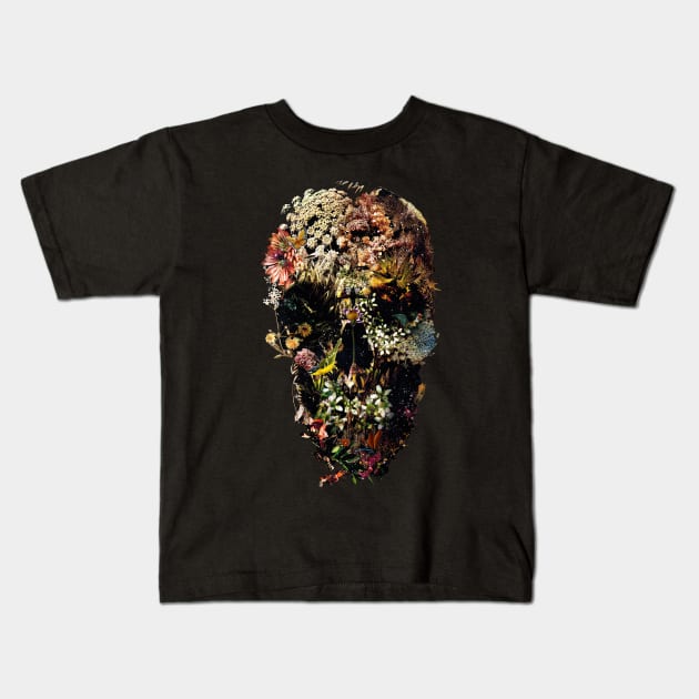 Smyrna Skull Kids T-Shirt by aligulec